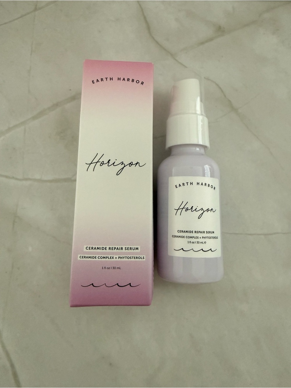 Ulta Beauty Earth Harbor Horizon Ceramide Repair Serum - Lavender & Pink